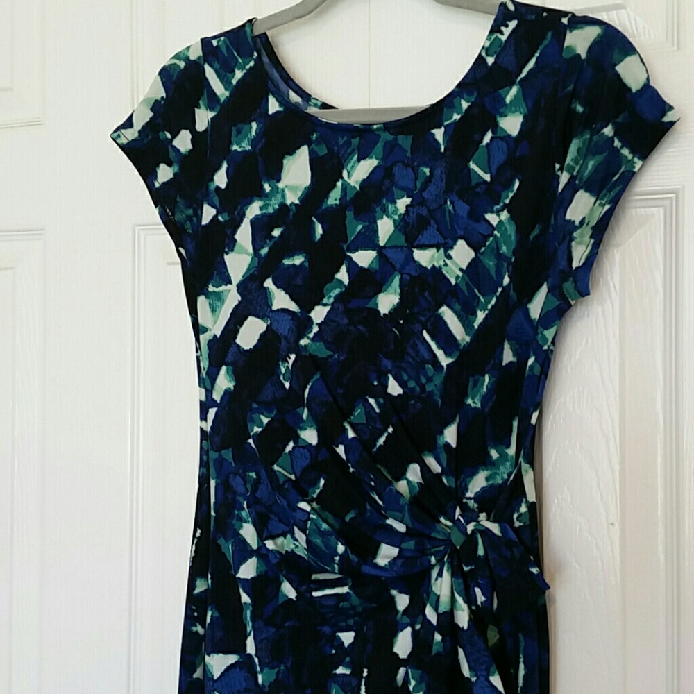 Merona geometric dress small